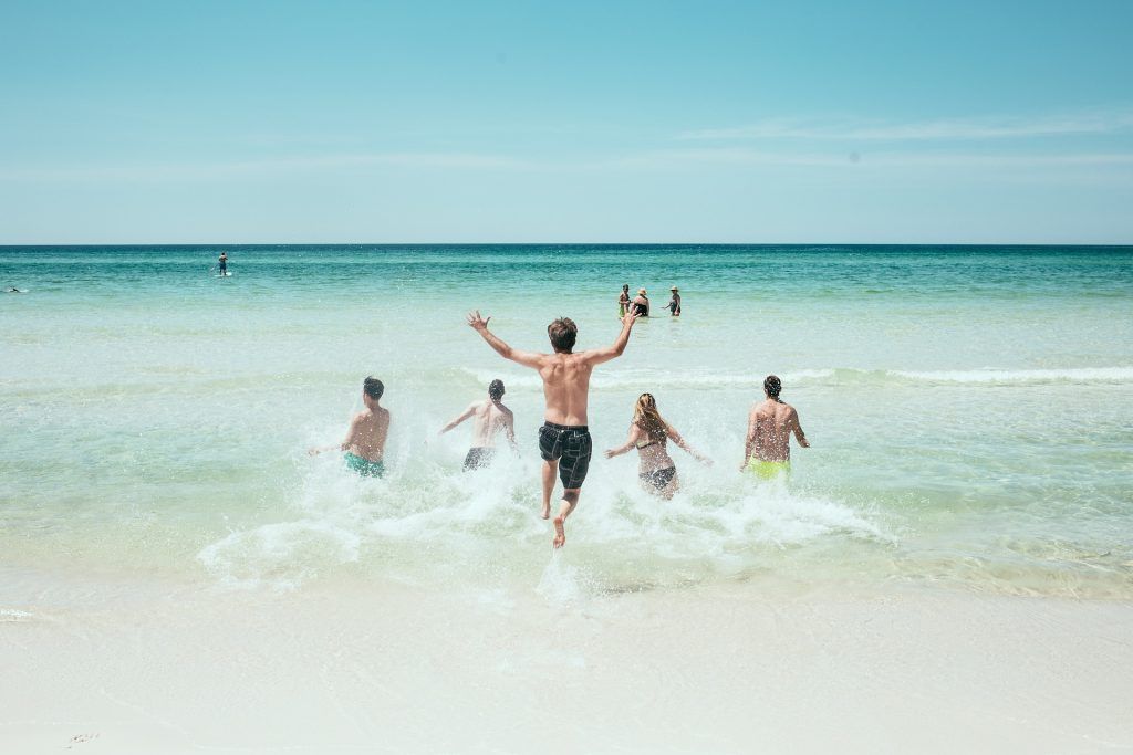 familia de vacaciones